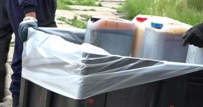 Vier grote containers vol drugsafval gedumpt in Gennep