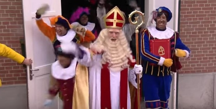 Sinterklaas droeg kogelvrij vest bij intocht in 2019