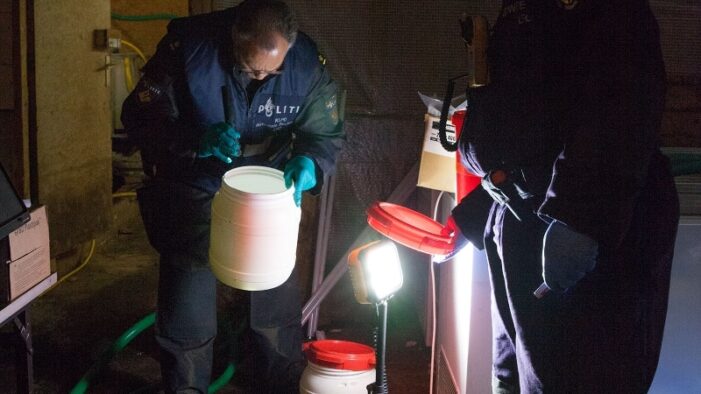 Politie ontmantelt ondergronds drugslab