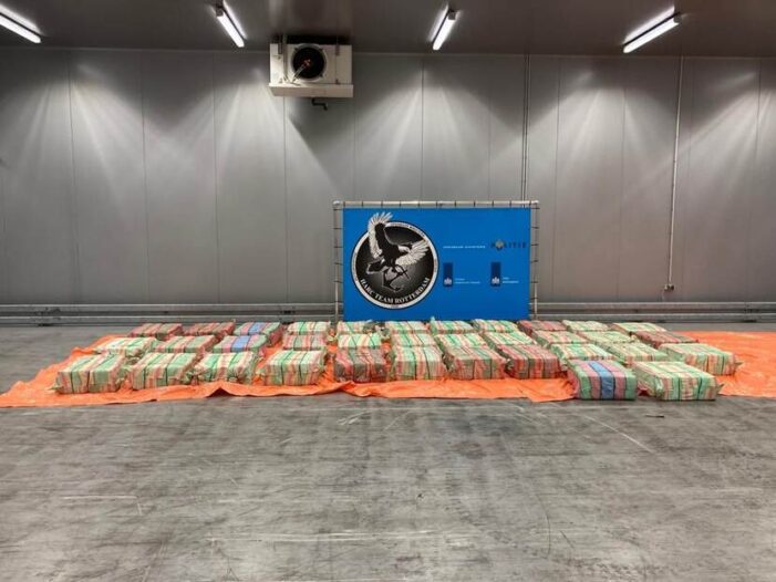 2.100 kilo cocaïne gevonden tussen lading mango’s