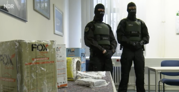 Duitse politie-actie in onderzoek Europees cocaïnerecord