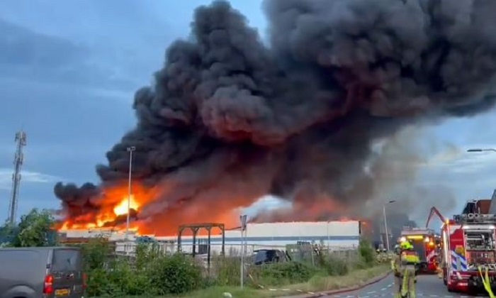 ‘Grote brand in Beesd veroorzaakt door exploderend drugslab’