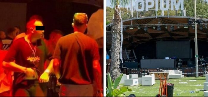 Marbella: voortvluchtige verdachte pakte drank van VIP-tafel