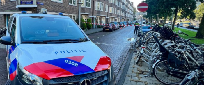 Woning in Amsterdam-West beschoten