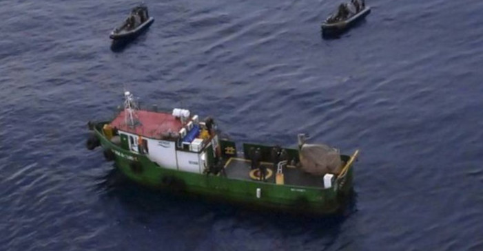 Mega-transport van cocaïne op volle zee gepakt bij Afrika