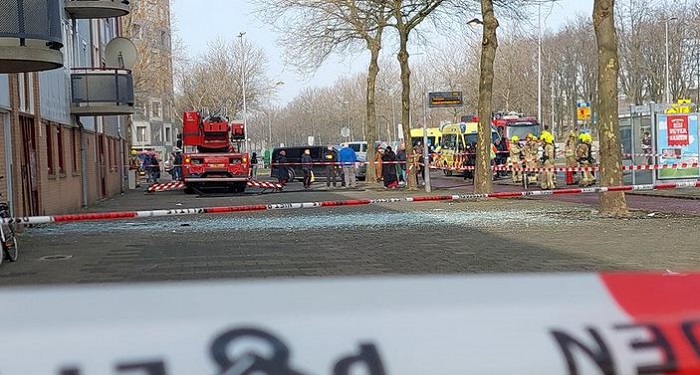 Explosies bij flatwoningen in Rotterdam en Amsterdam (UPDATE)