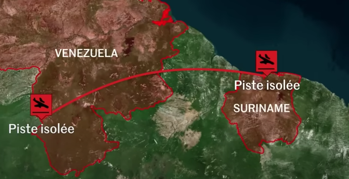 Franse krant brengt cocaïnevluchten naar Suriname in beeld (VIDEO)