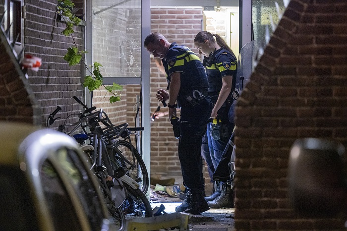 Explosions at homes in Breda and Amsterdam