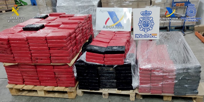 2,3 ton cocaïne onderschept, arrestaties in Spanje en Nederland (VIDEO)
