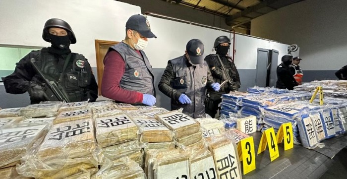 Bijna 1,5 ton cocaïne onderschept in Marokkaanse haven
