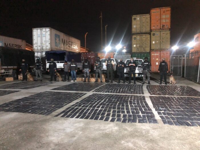 Politie in Ecuador neemt coke met bestemming Rotterdam in beslag